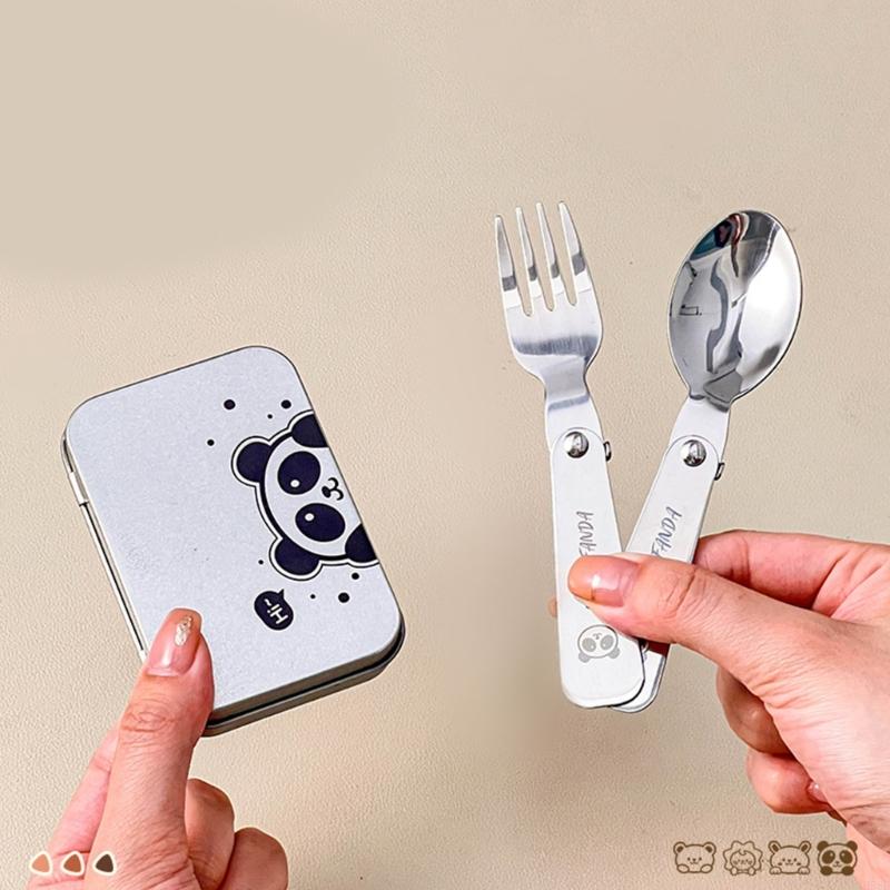 Folding Metal Camping Cutlery  - Camping Cooking Box Set 评论和价格