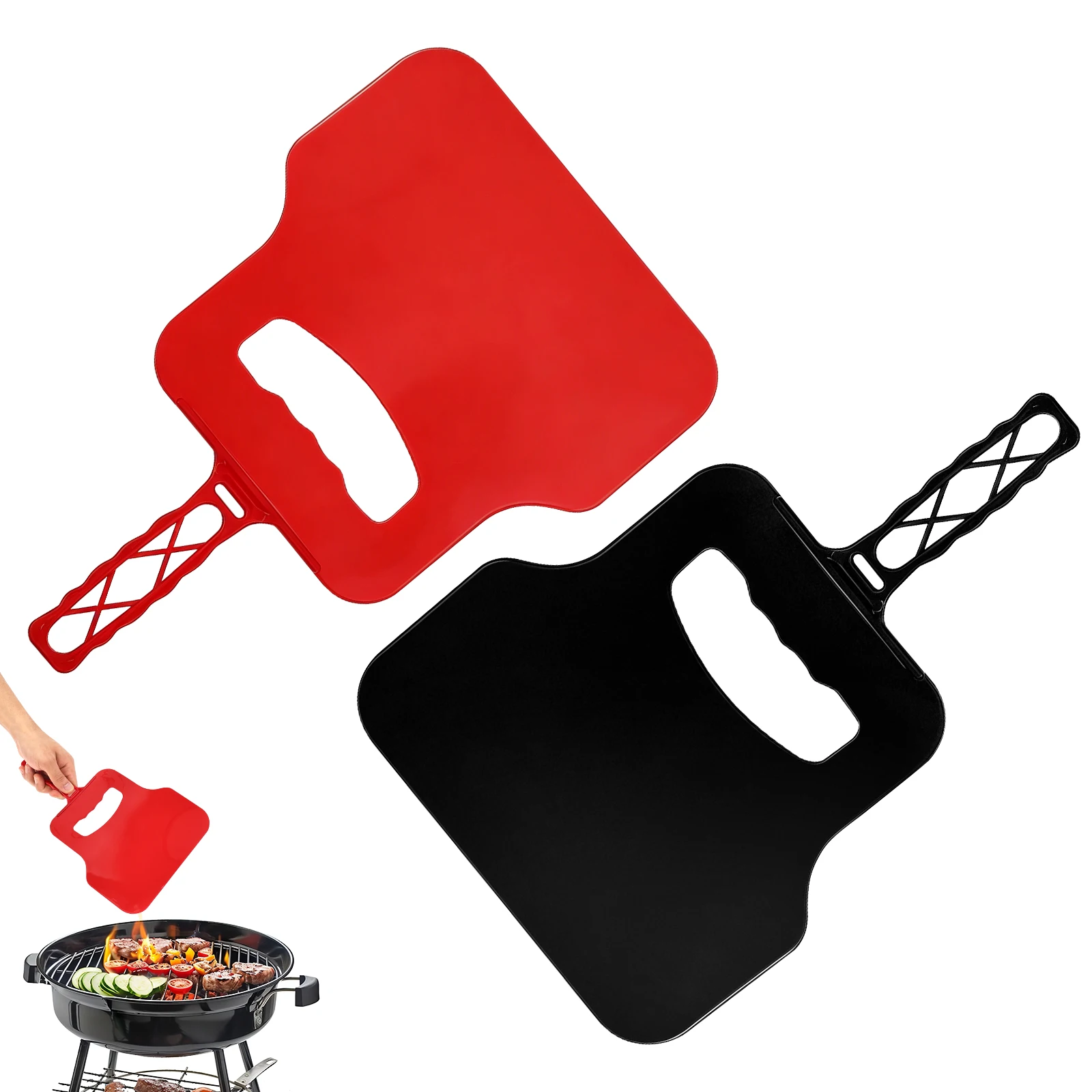 Manual Wind Maker Plastic Hand - Camping Cooking Device 评论和价格