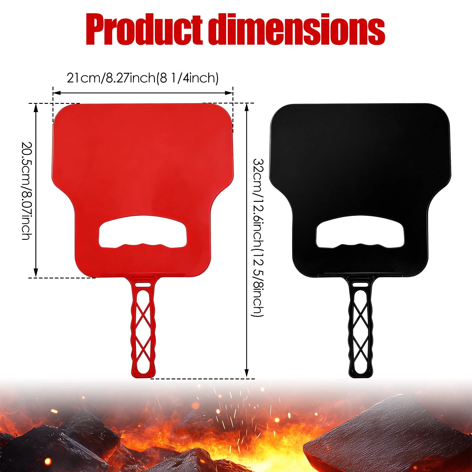 Manual Wind Maker Plastic Hand - Camping Cooking Device 评论和价格