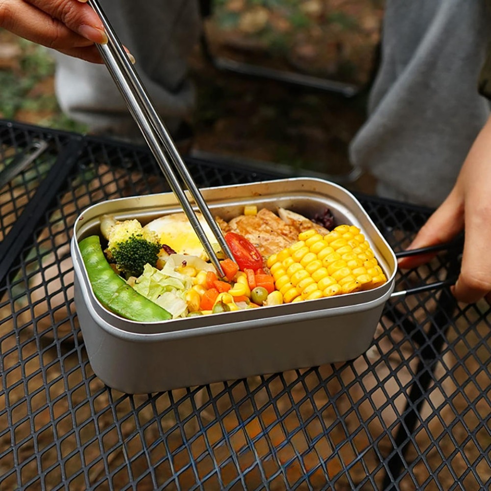 Ultralight Tableware Camping C - Camping Cooking Box Set 评论和价格