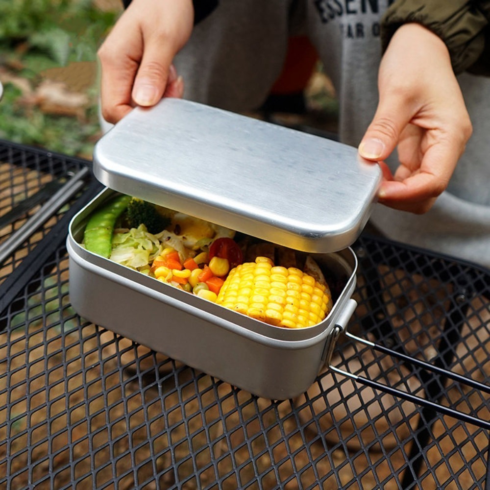 Ultralight Tableware Camping C - Camping Cooking Box Set 评论和价格