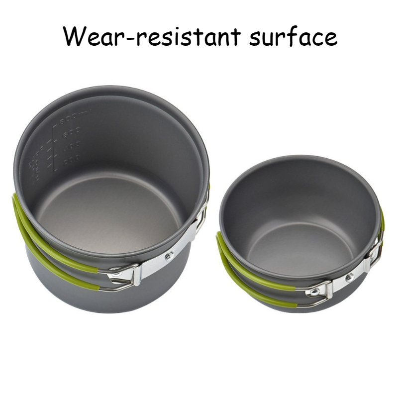 Outdoor Portable Camping Cookw - Camping Lightweight Cooking Pot 评论和价格