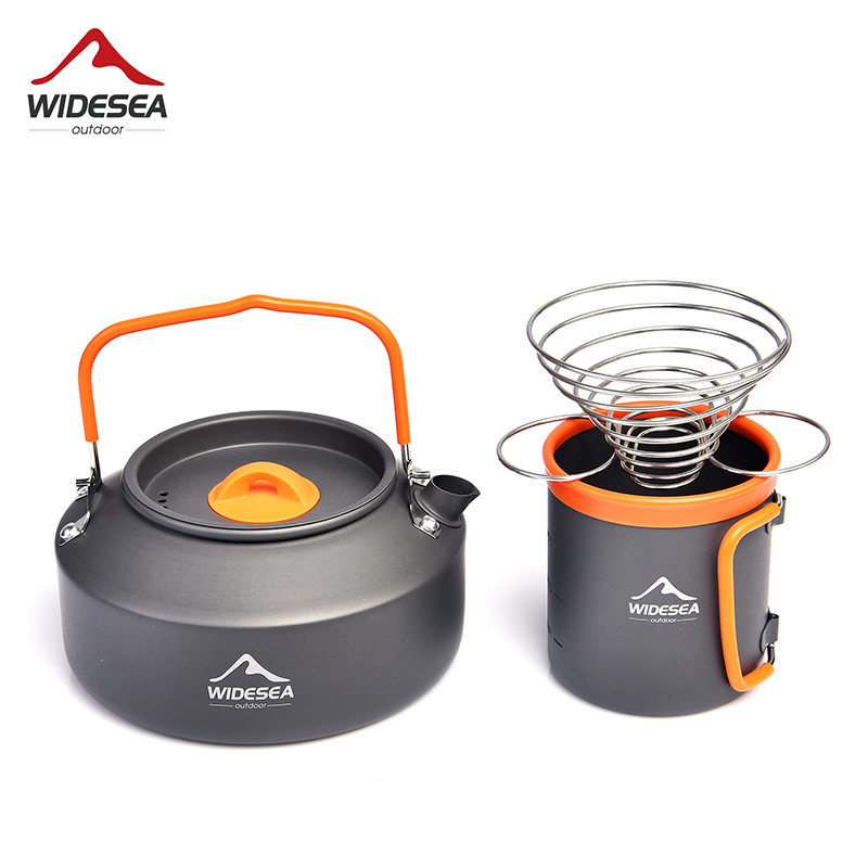 Widesea Camping Coffee Cookwar - Camping Cooking Box Set 评论和价格