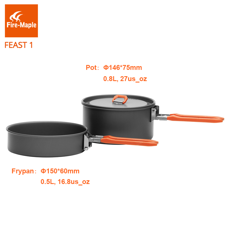 Fire Maple Feast 1 Outdoor Cam - Camping Cooking Box Set 评论和价格