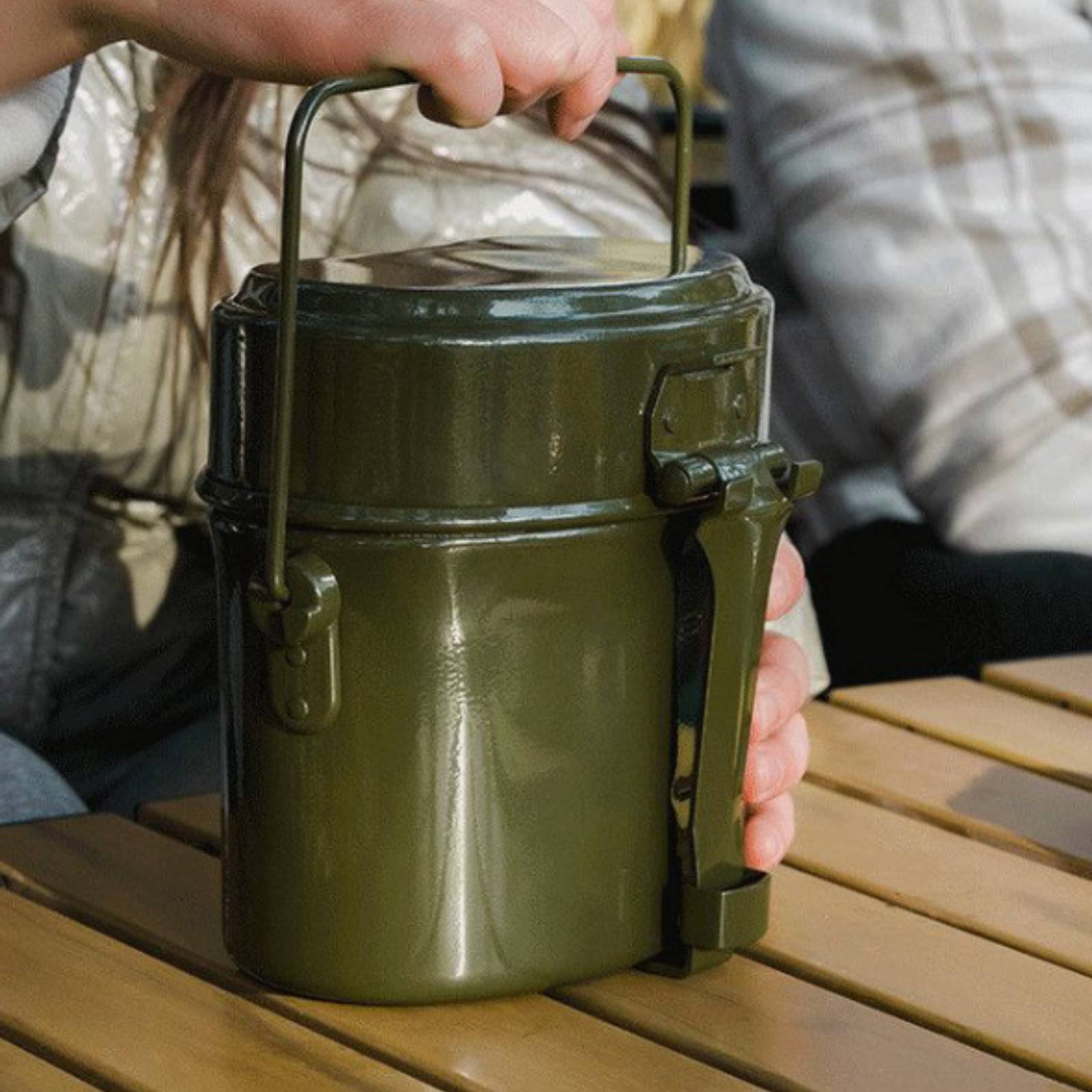 German Design Mess Kit Multi-F - Camping Cooking Box Set 评论和价格