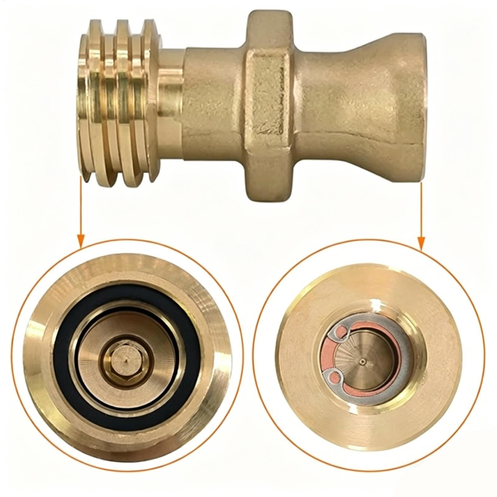Propane Tank Connector Male Br - Camping Cooking Bbq 评论和价格