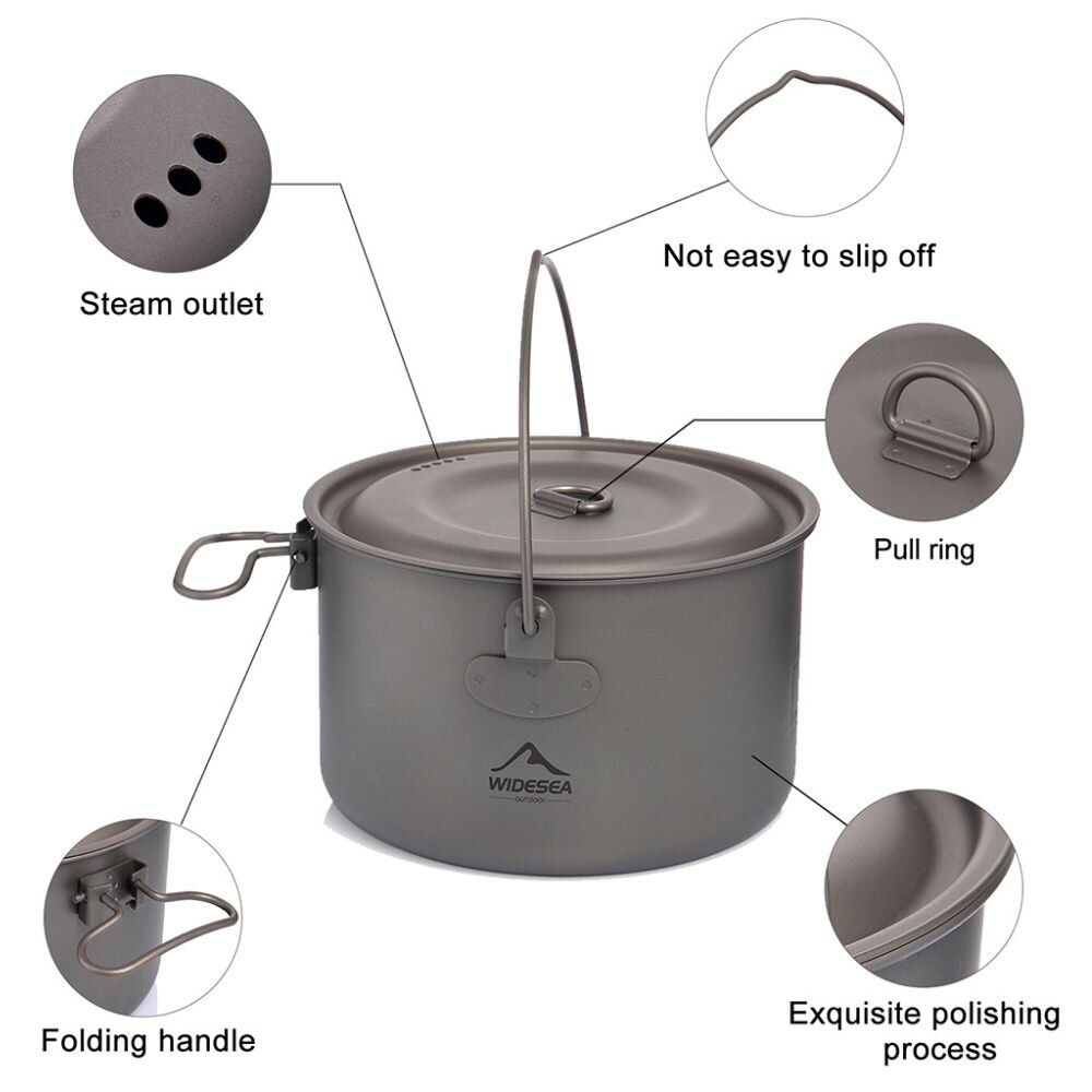 Widesea Camping Tableware Tita - Camping Cooking Ware Set 评论和价格