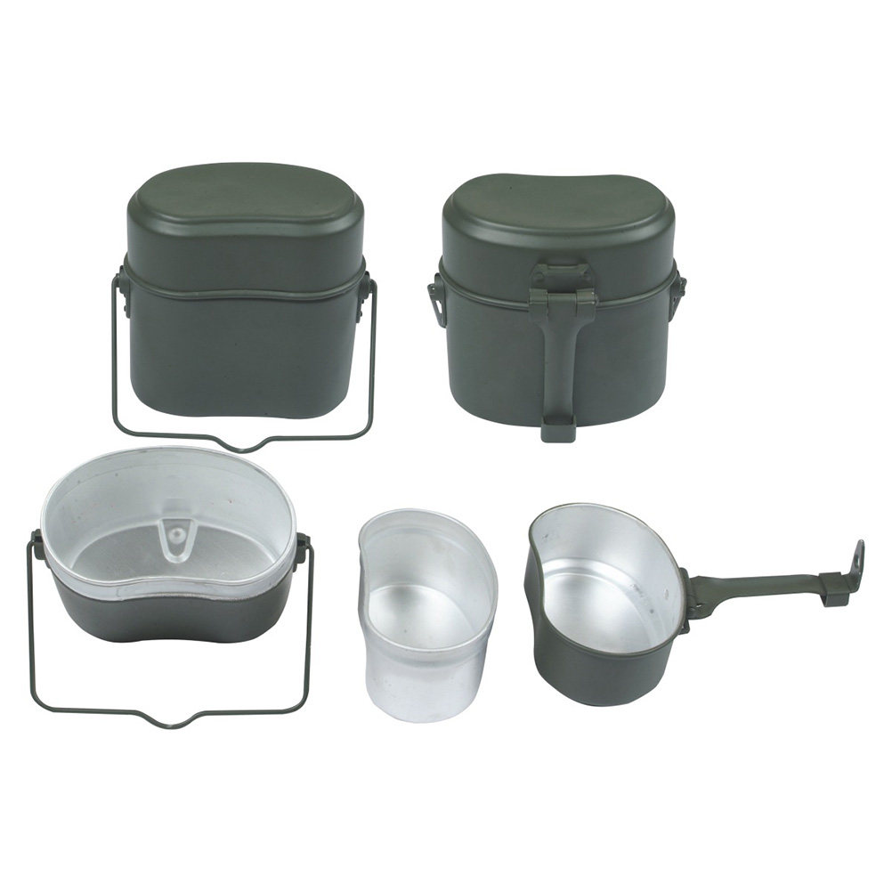 3 in 1 Heatable Outdoors Alumi - Camping Cooking Box Set 评论和价格