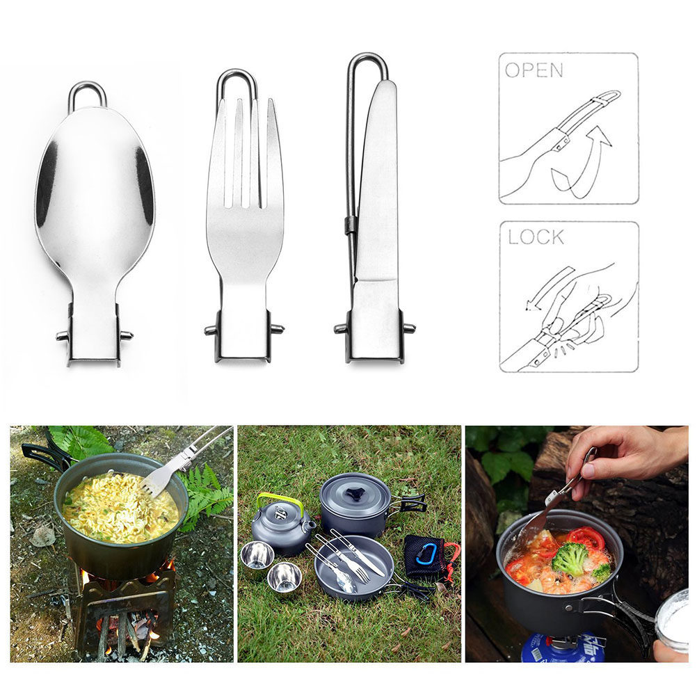 3 in 1 Heatable Outdoors Alumi - Camping Cooking Box Set 评论和价格