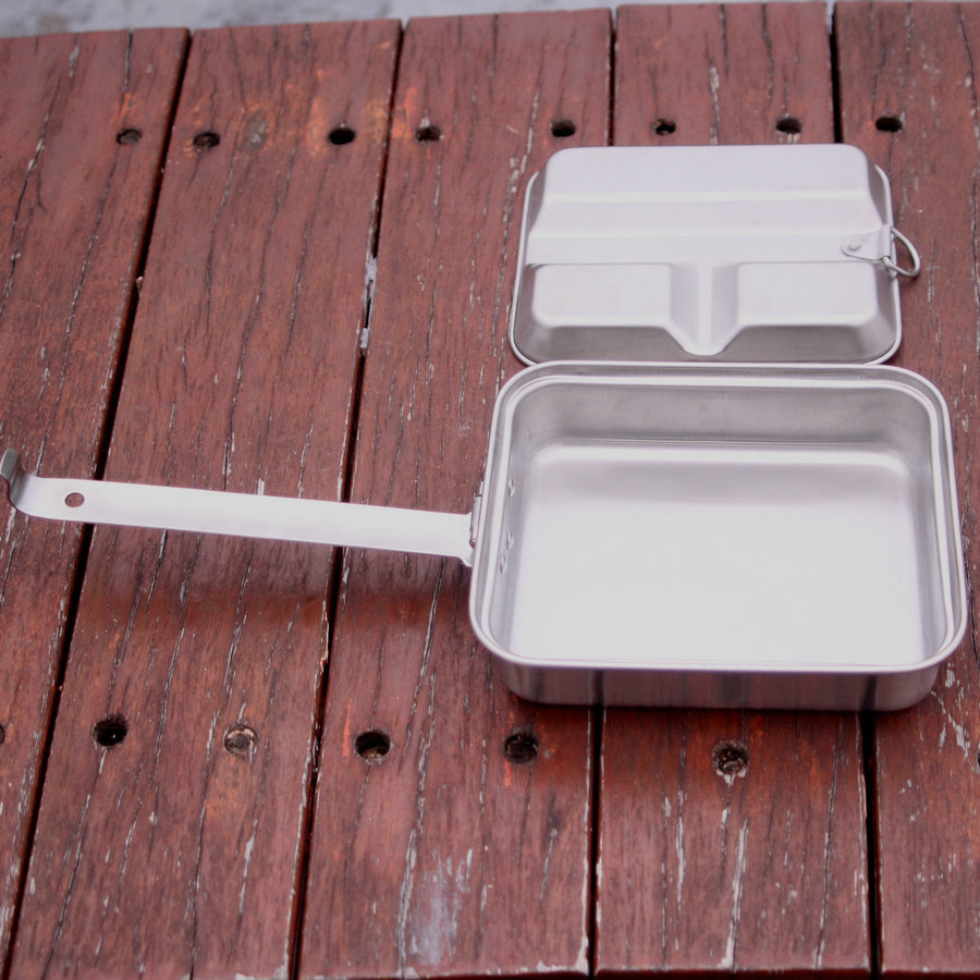 Camping Portable Square Lunch  - Camping Cooking Box Set 评论和价格