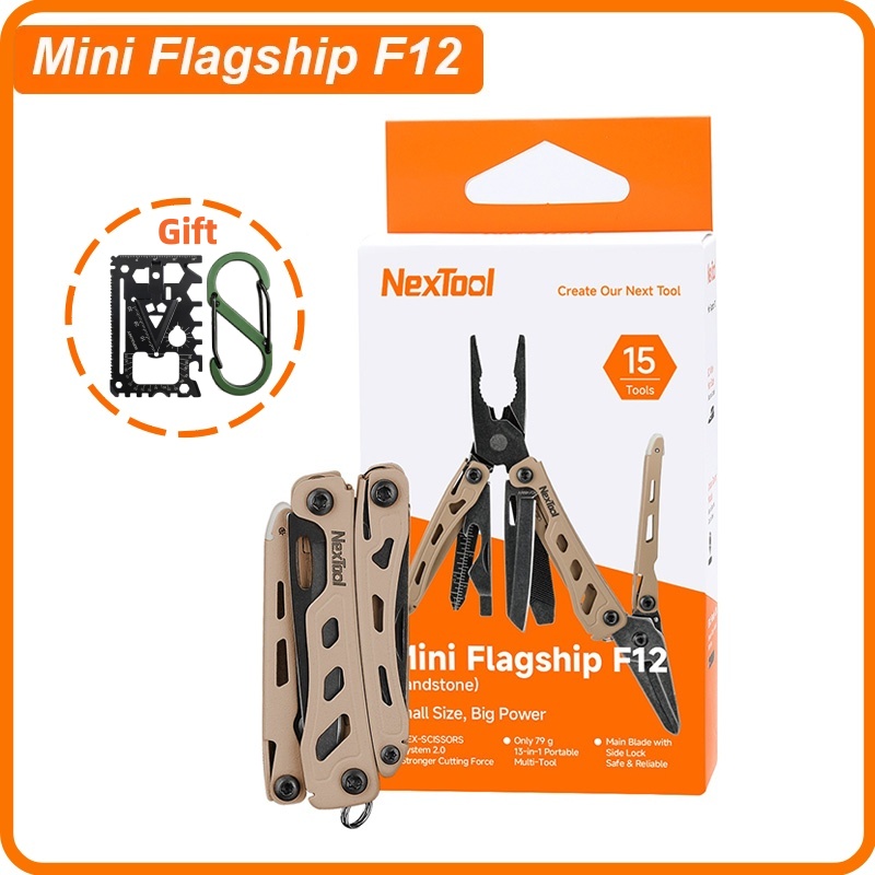 NexTool Mini Flagship F12 Mult - Camping Cooking Knife Set 评论和价格