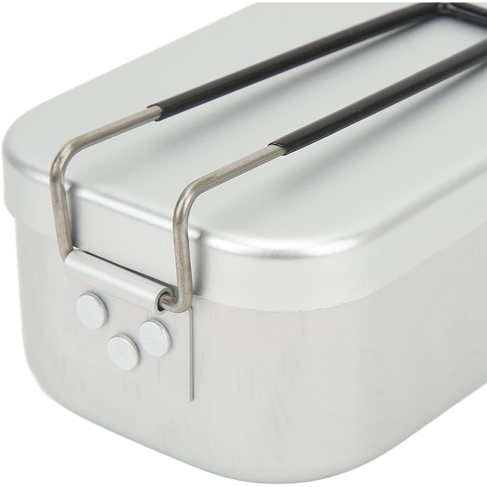 800ML Aluminum Lunch Boxes Out - Camping Cooking Box Set 评论和价格