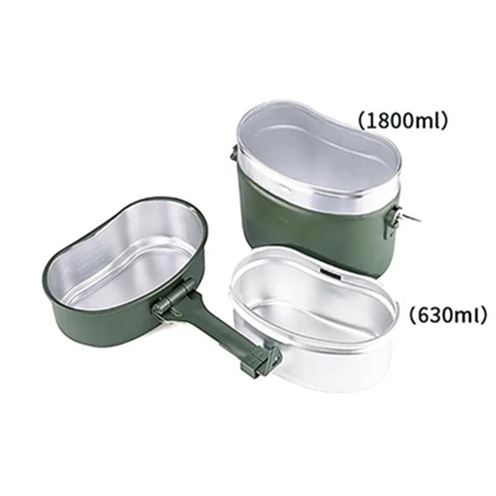 3 Pcs Aluminum Lunch Box Set 6 - Camping Cooking Box Set 评论和价格