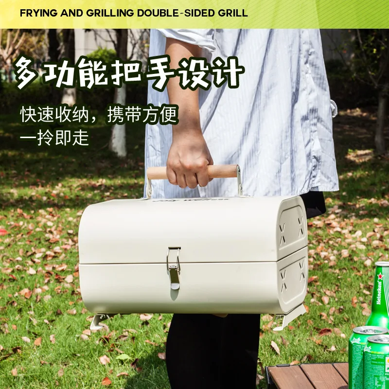 Barbecue Oven Household Grill  - Camping Cooking Device 评论和价格
