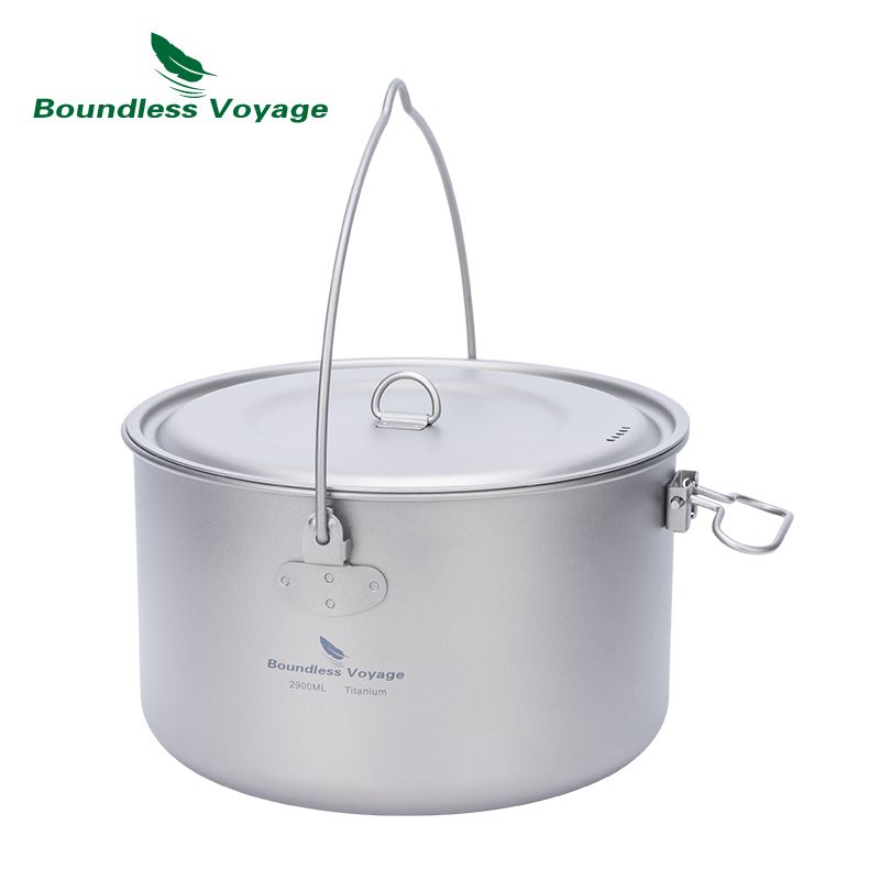 Boundless Voyage Titanium Pot  - Camping Cooking Ware Set 评论和价格