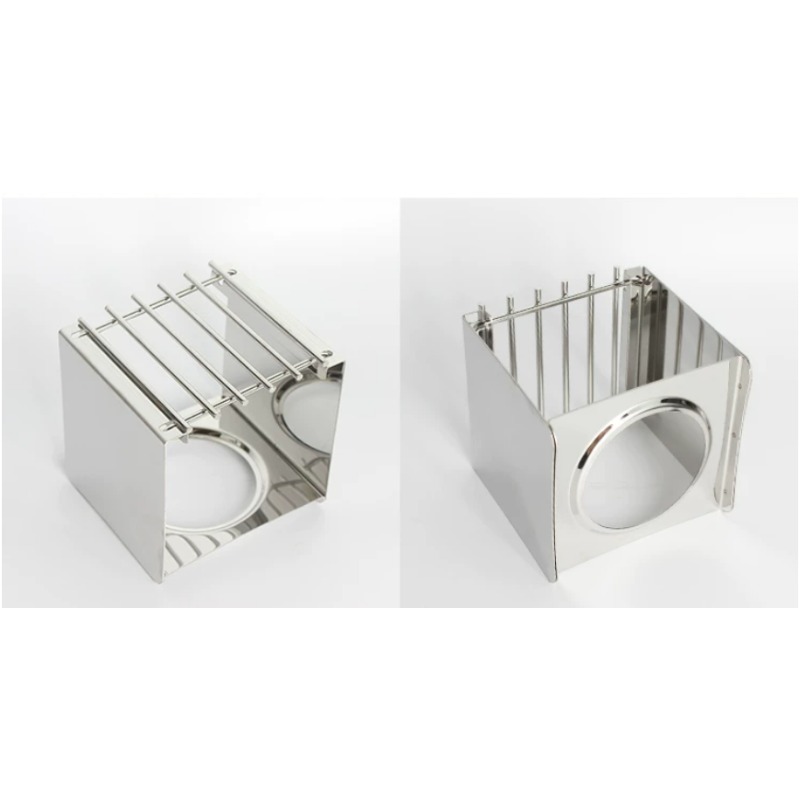 Stainless Steel Square Coffee  - Camping Cooking Device 评论和价格