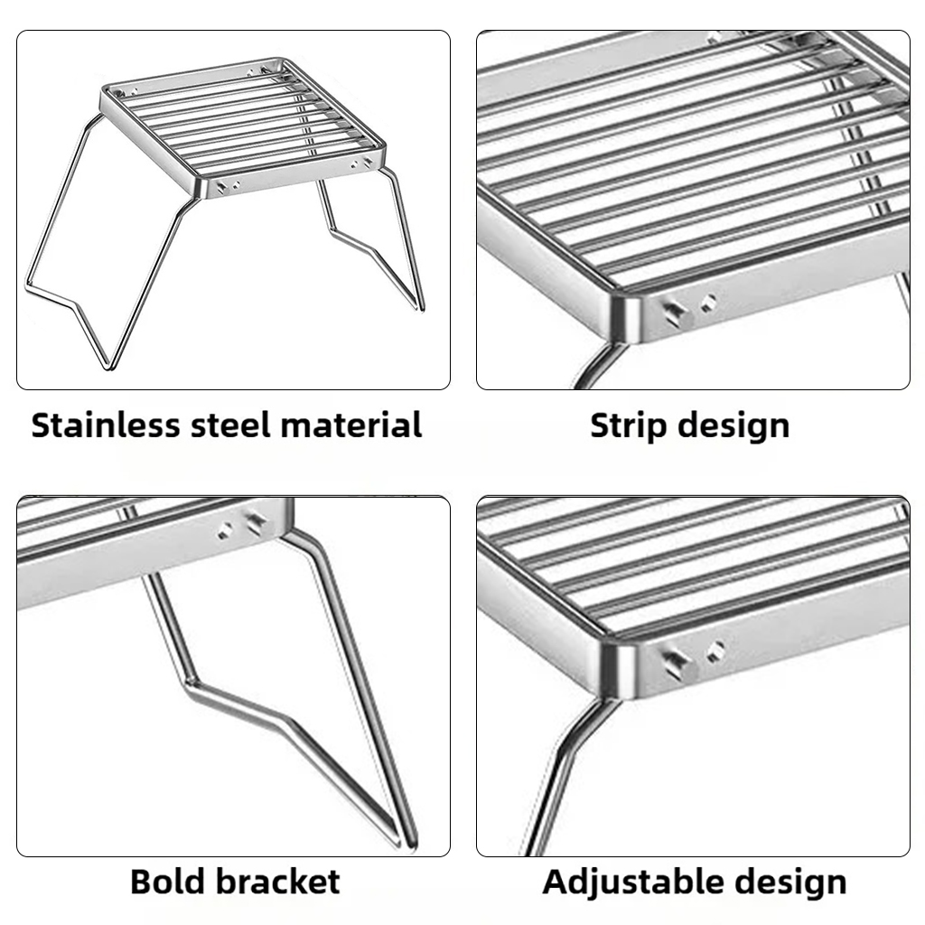 SSUNTAK Foldable Stainless Ste - Camping Lightweight Cooking Pot 评论和价格