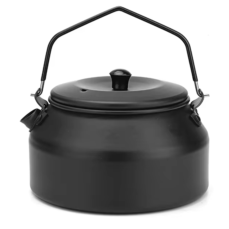 ABJO-5-Piece Non-Stick Camping - Camping Cooking Set With Kettle 评论和价格