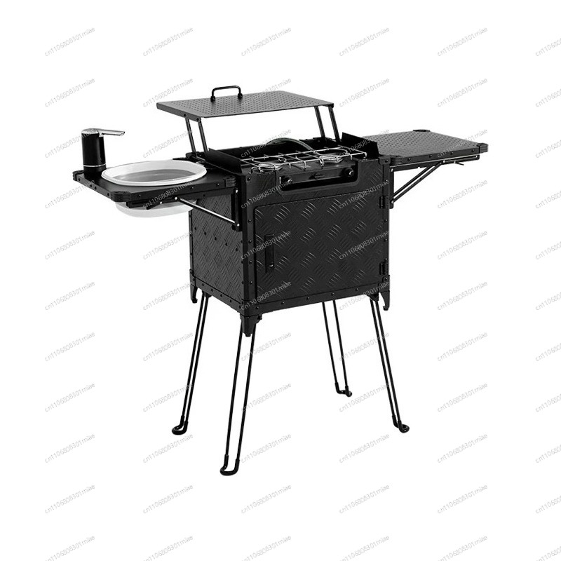 Portable Folding Outdoor Campi - Camping Cooking Box Set 评论和价格