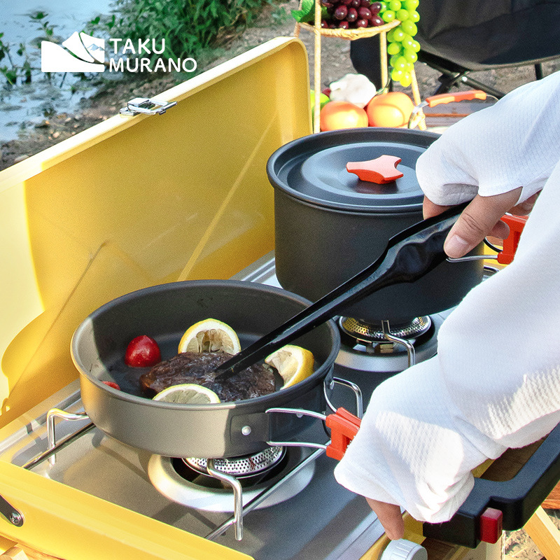 Camping Cookware Set Outdoor C - Camping Cooking Ware Set 评论和价格