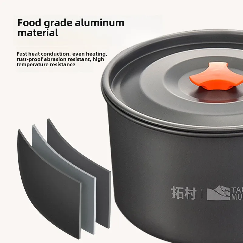 Camping Cookware Set Outdoor C - Camping Cooking Ware Set 评论和价格