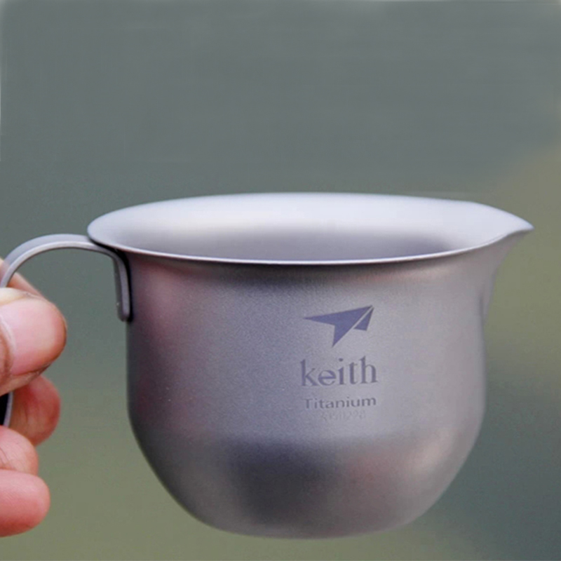 Keith Titanium Kung Fu Tea Set - Camping Cooking Set With Kettle 评论和价格