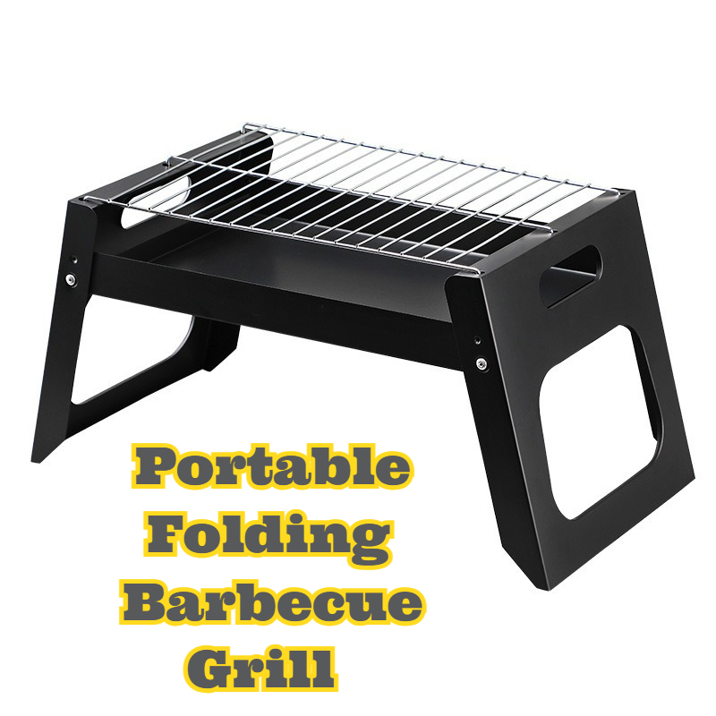 Portable Charcoal BBQ Grill Fo - Camping Cooking Bbq 评论和价格