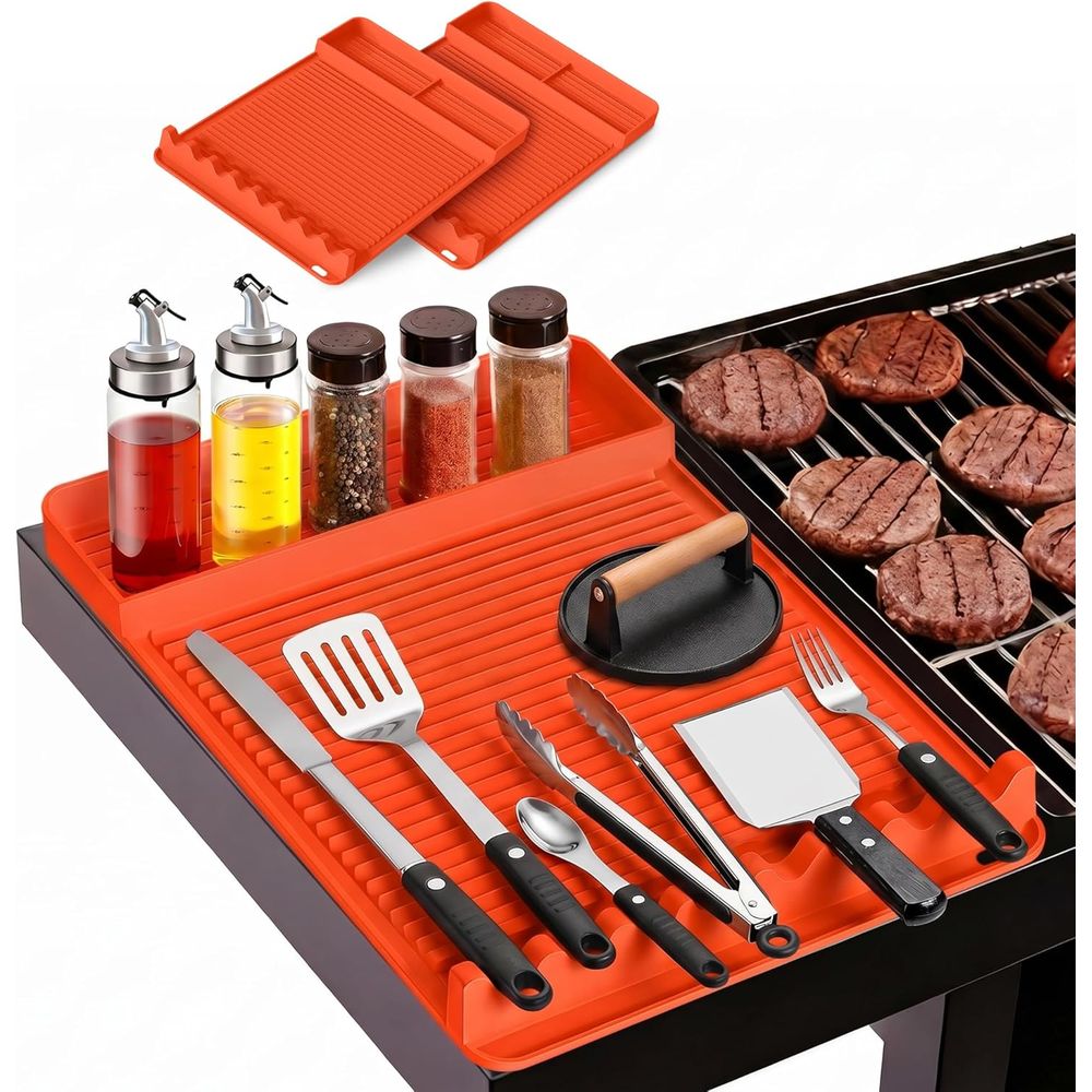 Heat Resistant Silicone Grill  - Camping Cooking Bbq 评论和价格