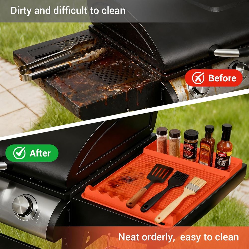 Heat Resistant Silicone Grill  - Camping Cooking Bbq 评论和价格