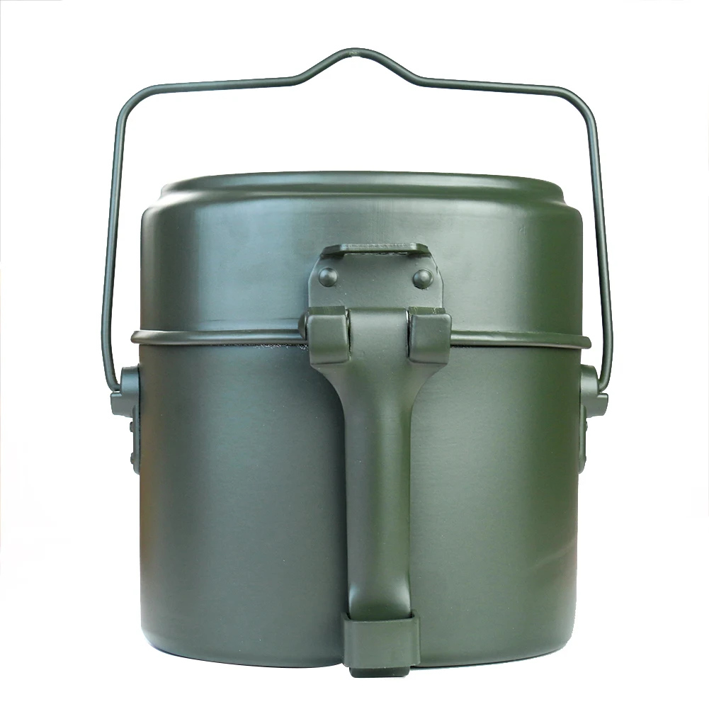 Portable Alloy Pot and Bowl Lu - Camping Cooking Box Set 评论和价格